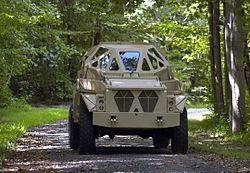 El vehículo blindado  AP ULTRA