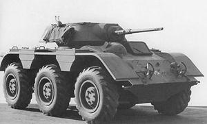 El carro de guerra  Wolfhound M38