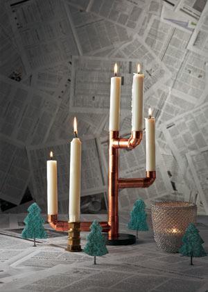 tuberias_candelabro Decora por un tubo