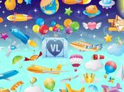 Pack vectores objetos voladores espacio