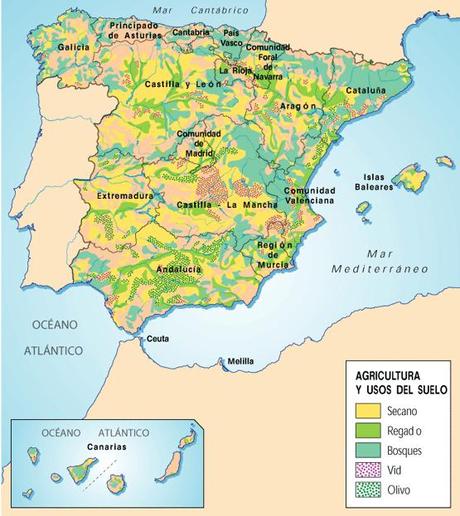 Agricultura en España (2011) agricultura española, agricultura en españa, cultivos españa