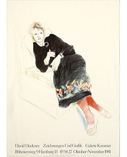 David Hockney Zeichnungen Und Grafik
