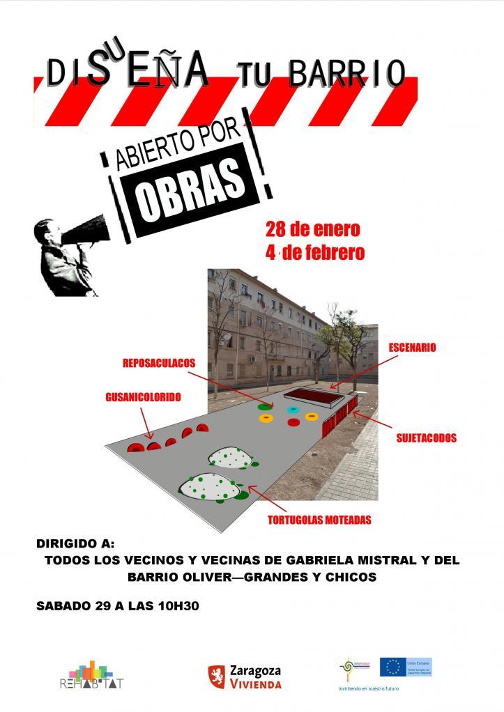 #DISuEÑATUBARRIO: autoconstrucción de juegos infantiles en Zaragoza