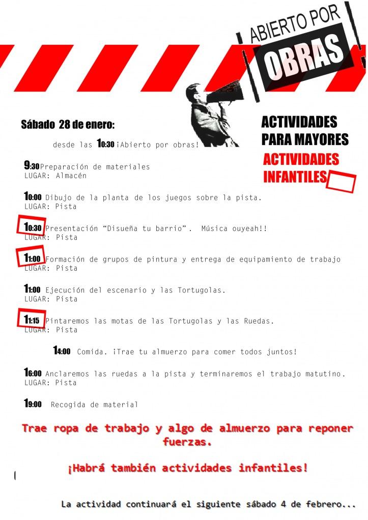 #DISuEÑATUBARRIO: autoconstrucción de juegos infantiles en Zaragoza