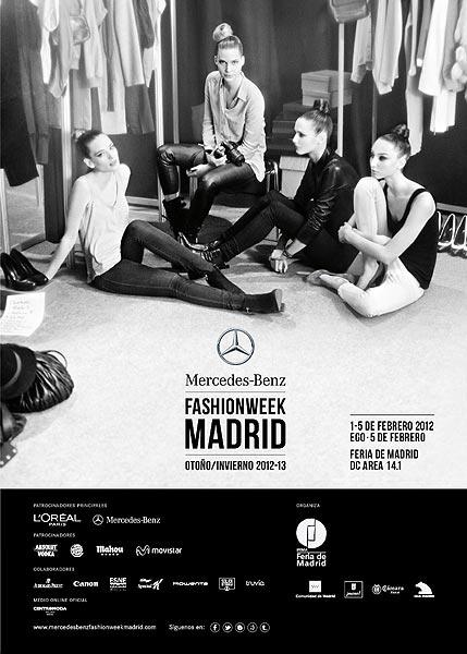 Calendario Mercedes Benz  Fashion Week Madrid Febr.-2012