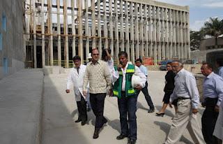 Supervisa Daniel Karam obras hospitalarias en Chiapas