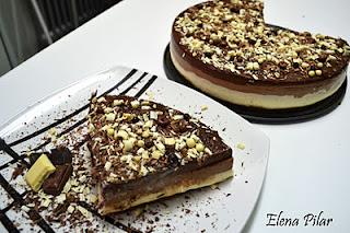 Tarta a los Tres Chocolates (Thermomix)