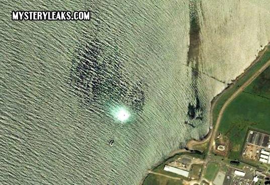 Google Earth capta luz extraña en Escocia