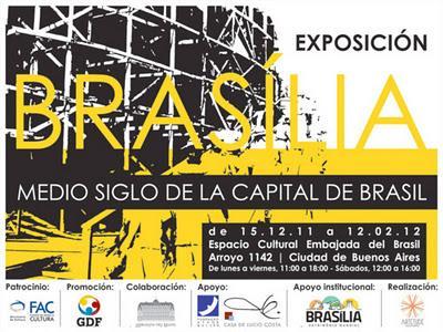 Exposición sobre Brasilia en Buenos Aires