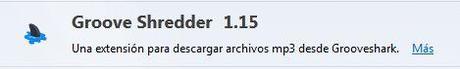 Video Tutorial: Actualizar Groove Shredder Al 1.15 En Firefox 9.0.1