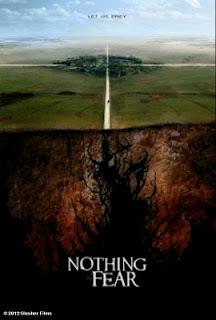 Cartel oficial de Nothing fear película producida por Slash