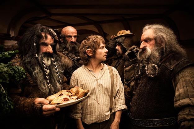 Nueva imagen de Bilbo Bolsón y los enanos de El Hobbit