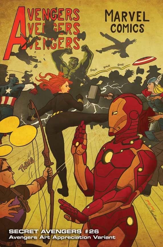 Portadas alternativas llenas de arte de Los Vengadores