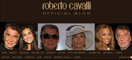 CONOCES EL BLOG DE ROBERTO CAVALLI?