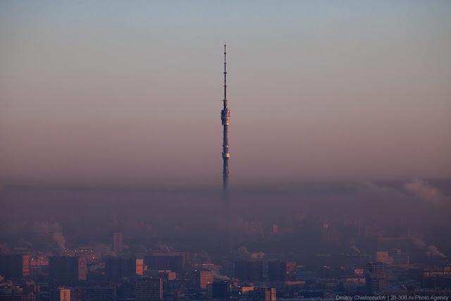 La impresionante contaminación de Moscú