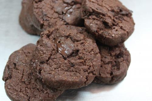 Galletas de chocolate-cilantro o “galletas de la paz”