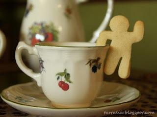 Galletas de chocolate y cafe