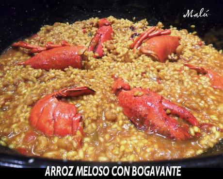 ARROZ MELOSO CON BOGAVANTE