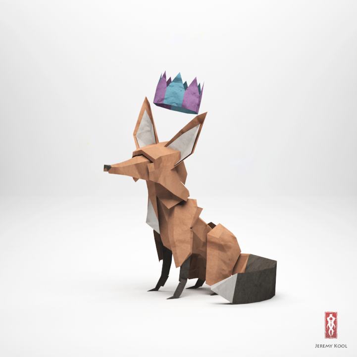 Excelentes esculturas de papel inspiradas en animales – Origami 3D