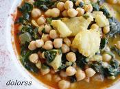 Garbanzos Pedrosillano bacalao (Olla rápida)