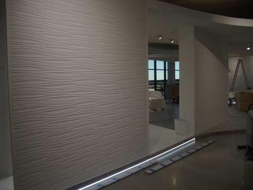 Un paseo por el showroom de Porcelanosa, diseñado por A-cero, en el día de su inauguración