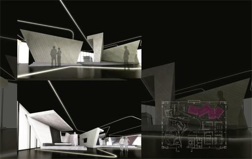 Un paseo por el showroom de Porcelanosa, diseñado por A-cero, en el día de su inauguración