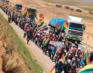 Llega la Marcha del CONISUR y se instala debate sobre la Ley Corta del TIPNIS en Bolivia