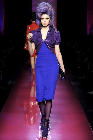 JEAN PAUL GAULTIER Alta Costura primavera verano 2012 en memoria a Amy Winehouse