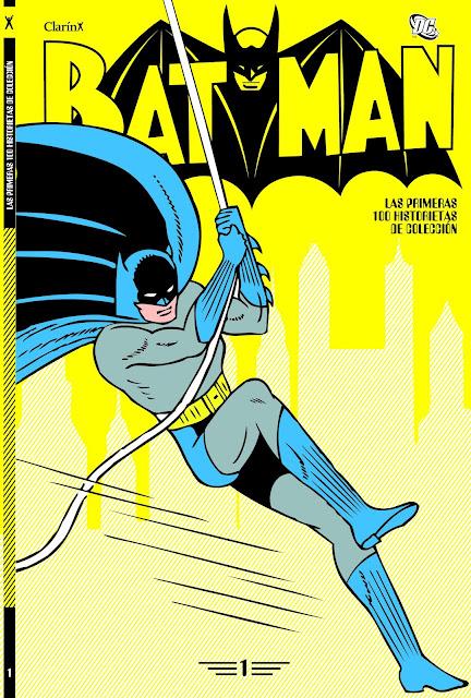 Colección Las 100 primeras historietas de Batman- Clarín‏