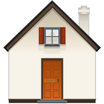 Set Vectorial de Casas - Paperblog