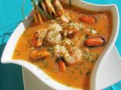 Sopa arroz marinera