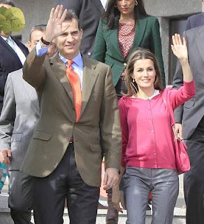 El look de Dña. Letizia en El Hierro