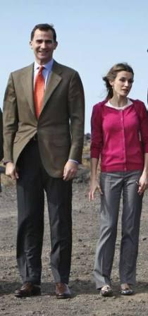El look de Dña. Letizia en El Hierro