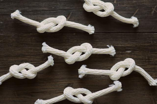 Tutorial: Nudos marineros para los nombres de tus invitados