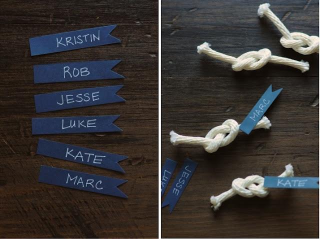 Tutorial: Nudos marineros para los nombres de tus invitados