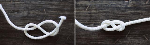 Tutorial: Nudos marineros para los nombres de tus invitados