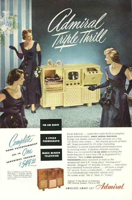 La historia de la TV en carteles vintage