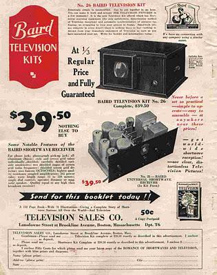 La historia de la TV en carteles vintage