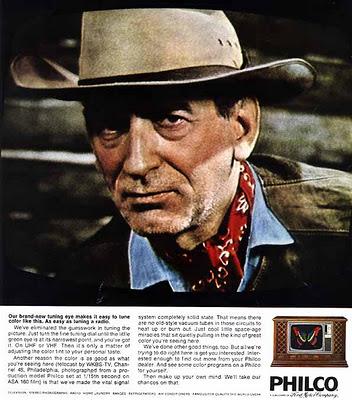 La historia de la TV en carteles vintage