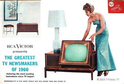 La historia de la TV en carteles vintage