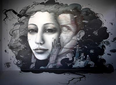 Urban art shots: Liliwenn & Bom-K