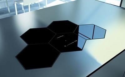 Encimera de inducción hexagonal