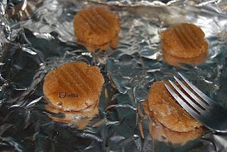 Galletas de manteca de mani