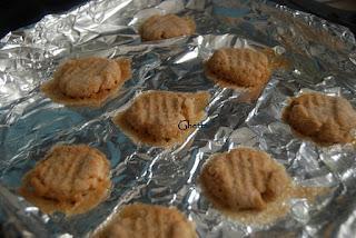 Galletas de manteca de mani