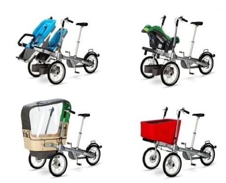 Taga Bike 2 en 1, triciclo y silla de paseo