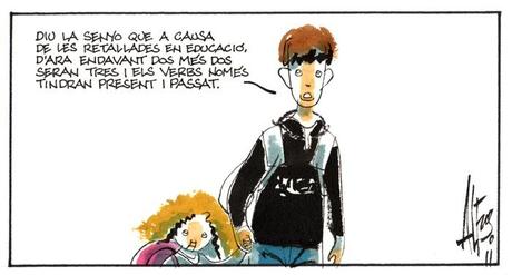 La educación protesta con educación