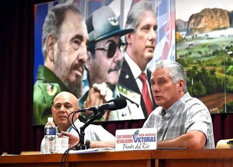 El cántaro que heredo Diaz Canel se rompe.