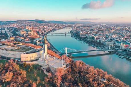 Vista panorámica de budapest