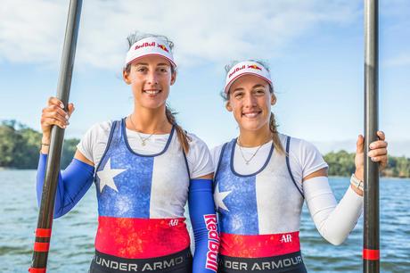 Hermanas Abraham son las nuevas campeonas sudamericanas de remo Melita & Antonia Abraham
