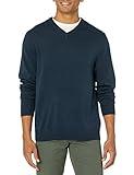 Amazon Essentials Jersey de Cuello de Pico (Disponible en Tallas Grandes) Hombre, Azul Marino, XXL